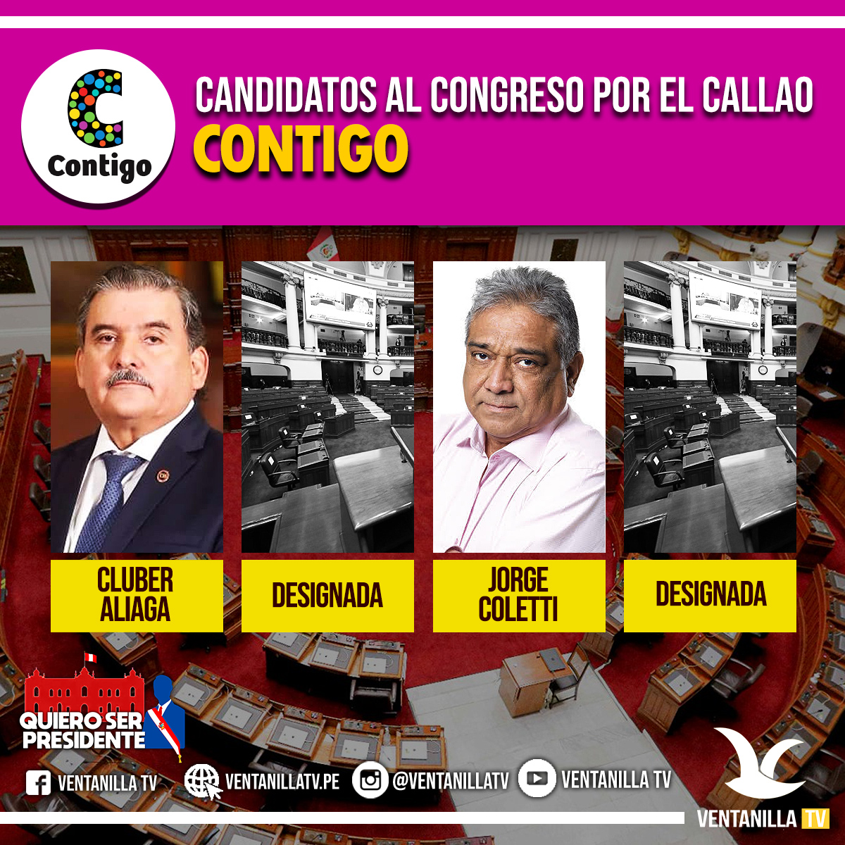 Conozca A Los Candidatos Al Congreso De La RepÚblica 2021 Ventanilla Tv 7254